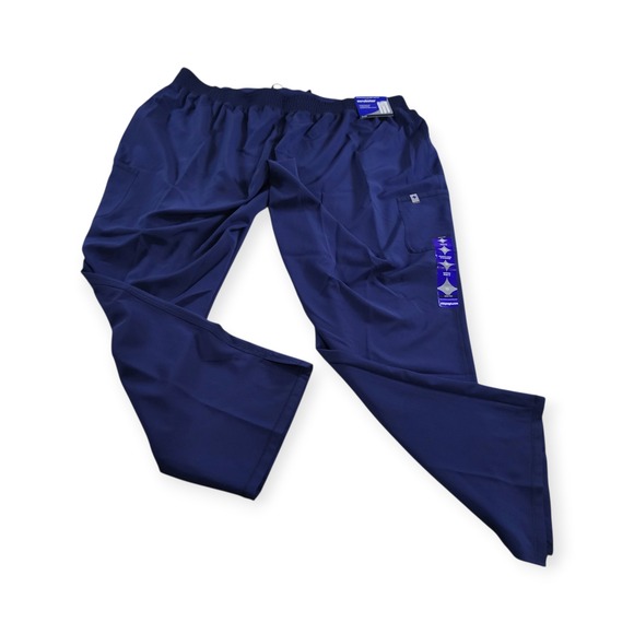 Scrubstar Pants - Scrubstar Premium Performance Navy Blue Scrub Pants 3XL Straight‎ Leg WM04B121A